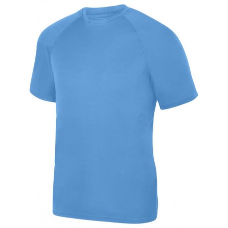2790 Augusta Sportswear 2790 Adult Attain Wicking Short-Sleeve T-Shirt COLUMBIA BLUE