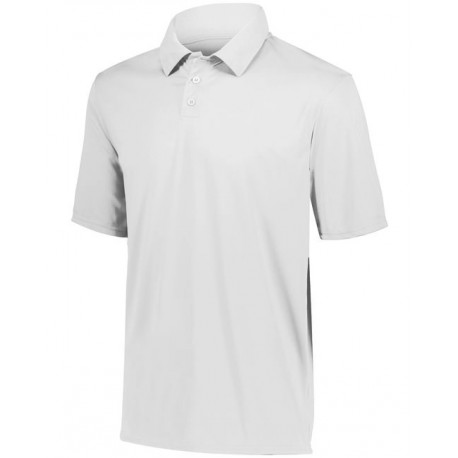 5018 Augusta Sportswear 5018 Youth Vital Polo WHITE