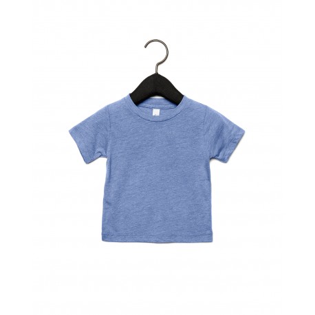 3413B Bella + Canvas 3413B Infant Triblend Short Sleeve T-Shirt BLUE TRIBLEND