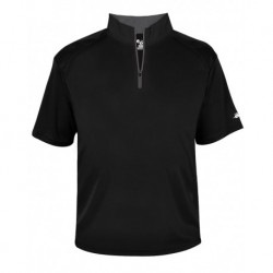 Badger 4199 B-Core Quarter-Zip T-Shirt