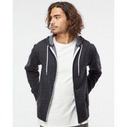 Independent Trading Co. AFX90UNZ Lightweight Full-Zip Hooded Sweatshirt