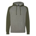 IND40RP Independent Trading Co. Gunmetal Heather/ Army Heather