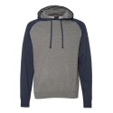 IND40RP Independent Trading Co. Gunmetal Heather/ Classic Navy Heather