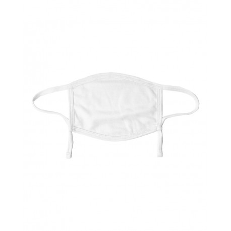 VC30Y Valucap VC30Y ValuMask Youth Polyester Adjustable White Polyester