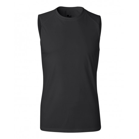 4130 Badger 4130 B-Core Sleeveless T-Shirt BLACK