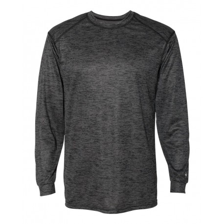 4174 Badger 4174 Tonal Blend Long Sleeve T-Shirt Black Tonal Blend