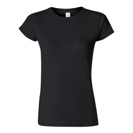 64000L Gildan 64000L Softstyle Women's T-Shirt BLACK