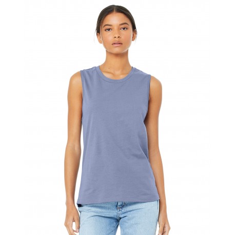 B6003 Bella + Canvas B6003 Ladies' Jersey Muscle Tank LAVENDER BLUE