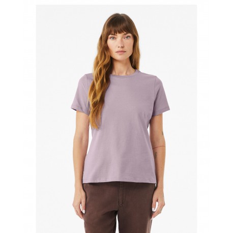 B6400 Bella + Canvas B6400 Ladies' Relaxed Jersey Short-Sleeve T-Shirt LIGHT VIOLET