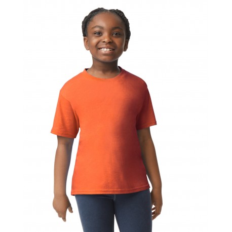 G640B Gildan G640B Youth Softstyle T-Shirt ORANGE