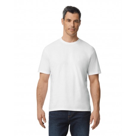 G650 Gildan G650 Unisex Softstyle Midweight T-Shirt WHITE