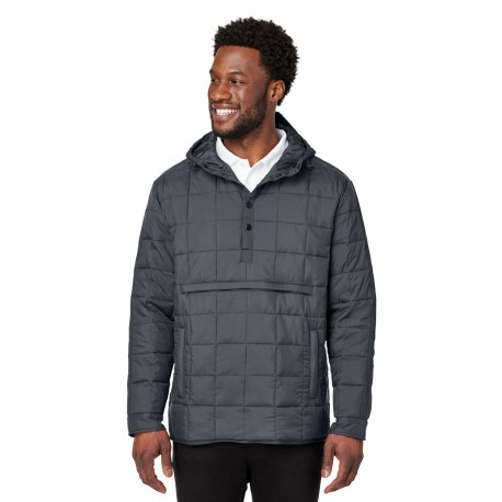 NE722 North End NE722 Unisex Aura Packable Anorak CARBON