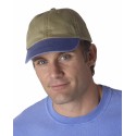 AD969 Adams Headwear KHAKI/ PURPLE