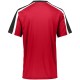 1558 Augusta Sportswear RED/ BLACK/ WHT