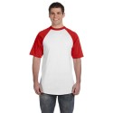 423 Augusta Sportswear WHITE/ RED