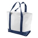 7006 Liberty Bags WHITE/ NAVY