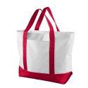 7006 Liberty Bags WHITE/ RED