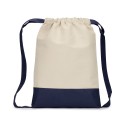 8876 Liberty Bags NATURAL/ NAVY