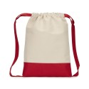 8876 Liberty Bags NATURAL/ RED