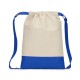 8876 Liberty Bags NATURAL/ ROYAL