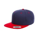 6089 Yupoong NAVY/ RED