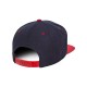 6089 Yupoong NAVY/ RED