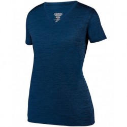 Augusta Sportswear 2902 Women's Shadow Tonal Heather Training V-Neck T-Shirt
