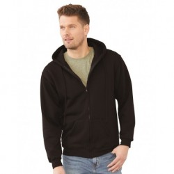 Bayside 900 USA-Made Full-Zip Hooded Sweatshirt