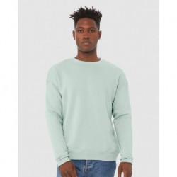 BELLA + CANVAS 3945 Sponge Fleece Drop Shoulder Crewneck Sweatshirt