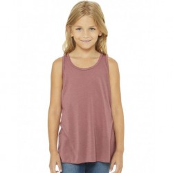 BELLA + CANVAS 8800Y Youth Flowy Racerback Tank