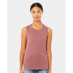 BELLA + CANVAS 8803 Women's Flowy Scoop Muscle Tank