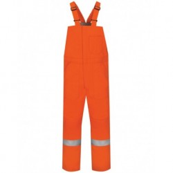 Bulwark BLCST Deluxe Insulated Bib Overall with Reflective Trim - EXCEL FR ComforTouch - Tall Sizes