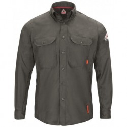 Bulwark QS50T iQ Series Long Sleeve Comfort Woven Lightweight Shirt - Tall Sizes