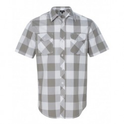 Burnside 9203 Buffalo Plaid Short Sleeve Shirt