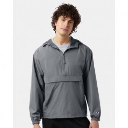 Champion CO200 Hooded Packable Quarter-Zip Jacket