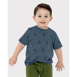Code Five 3029 Toddler Star Print Tee