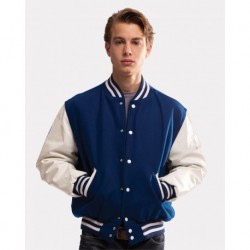 Holloway 224183 Varsity Wool Jacket
