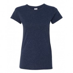 J. America 8138 Women's Glitter T-Shirt