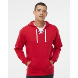 J. America 8830 Sport Lace Hooded Sweatshirt