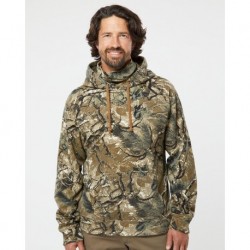 J. America 8879 Gaiter Fleece Hooded Sweatshirt