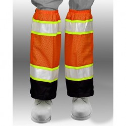 Kishigo 3932-3933 Premium Black Series Mesh Gaiters