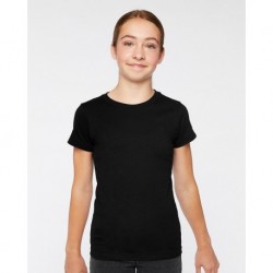 LAT 2616 Girls' Fine Jersey Tee