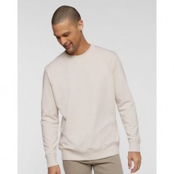 LAT 6935 Vintage Wash Fleece Crewneck Sweatshirt