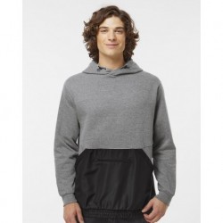 MV Sport 23112 Mixed Media Hooded Sweatshirt