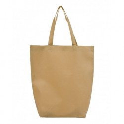 Q-Tees Q1251 Non-Woven Gusset Bottom Tote