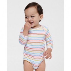 Rabbit Skins 4421 Infant Fine Jersey Long Sleeve Bodysuit