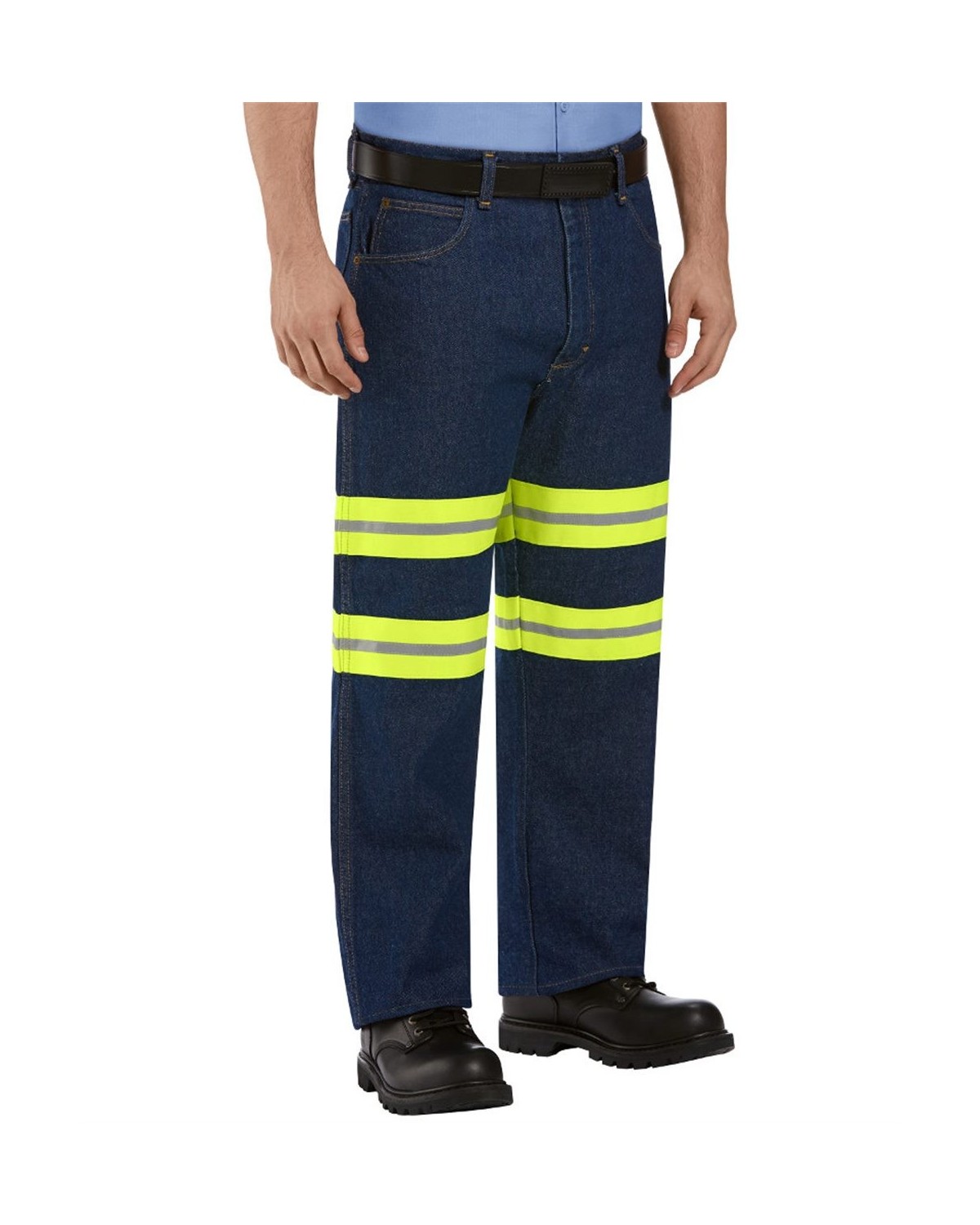 Red Kap PD60ED Enhanced Visibility Relaxed Fit Jeans Red Kap PD60ED