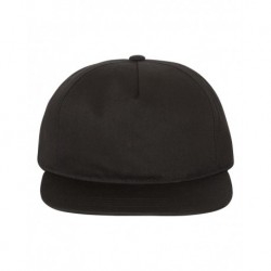 YP Classics 6502 Lightly-Structured Five-Panel Snapback Cap