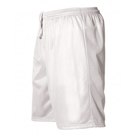 566PY Alleson Athletic 566PY Youth Extreme Mesh Shorts WHITE