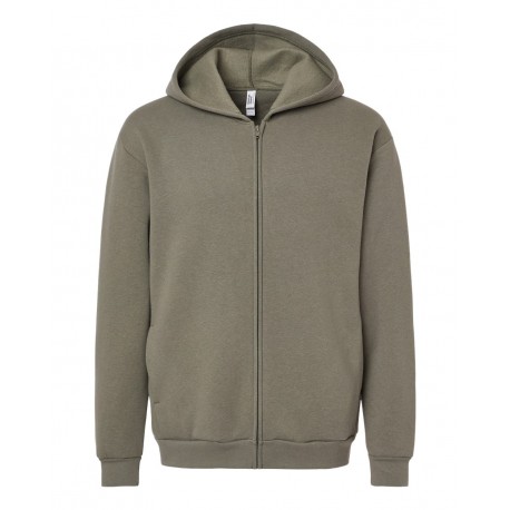 RF497 American Apparel RF497 ReFlex Fleece Full-Zip Hoodie LIEUTENANT